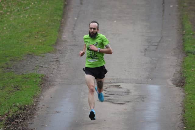 Phill Taylor won the Sewerby Parkrun