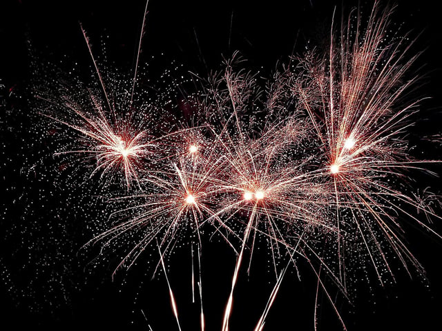 Lighting up the sky!