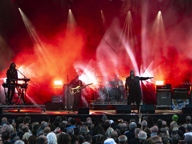 Frontman Ian Astbury and fellow founder member Billy Duffy delivered an incredible show with the rest of their band.