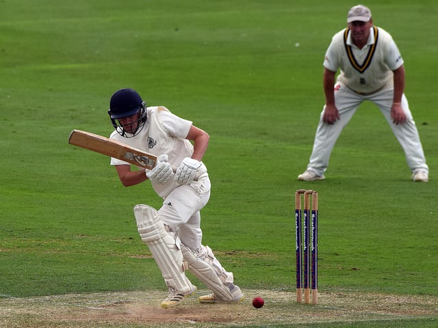 Scarborough 2nds batter David Snowball continued his good form with 40