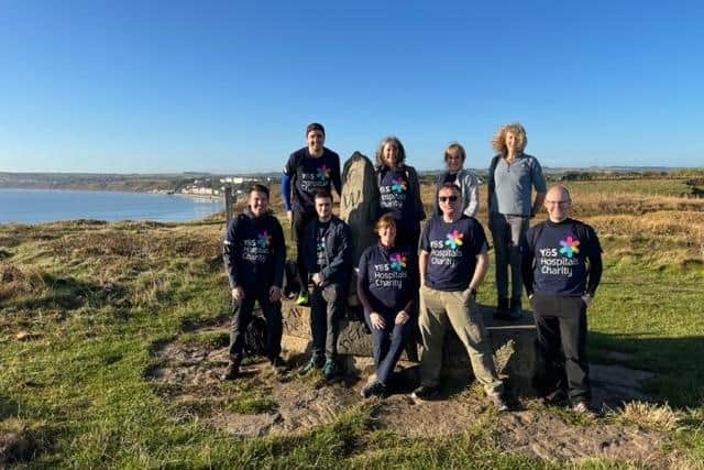 The ‘Scarborough Great Walkers’ team from the Smailes Goldie Group took on the challenge to walk from the Humber Bridge to Filey Brigg.