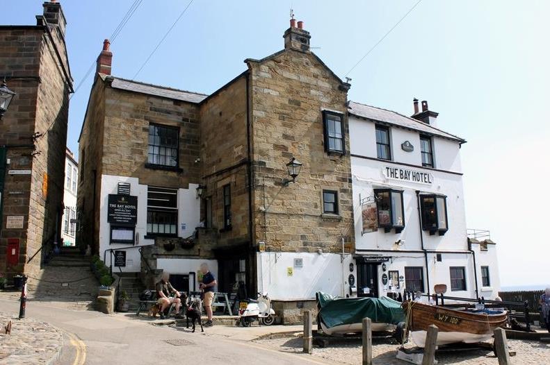 Bay Hotel, Robin Hood's Bay.
