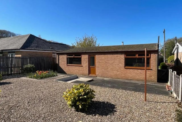 This two bedroom, one bathroom bungalow is for sale with Reeds Rains for £175,000.