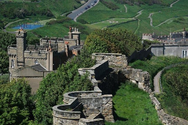 The castle walls