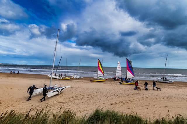 Blyth Park is a busy hub, used as a base for top class dinghy, dart and catamaran sailing events. Phot: James Hardisty