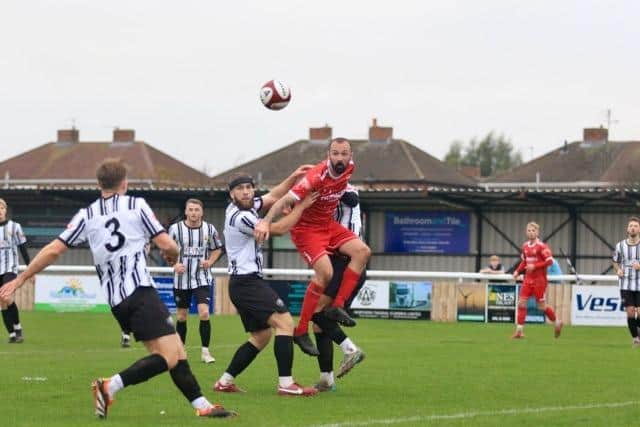Free admission for all as Bridlington Town tackle Hull United in East Riding FA Senior Cup second round. PHOTOS BY TCF PHOTOGRAPHY