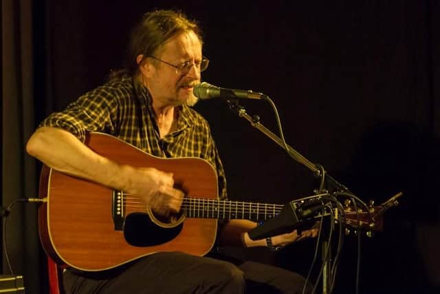 Musician Rob van Sante.