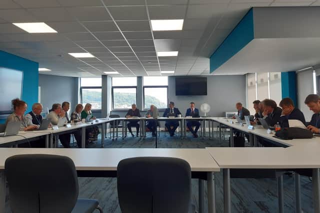 North Yorkshire Council Executive committee meeting in Scarborough.