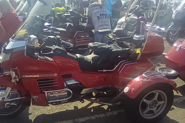 Scarborough's Honda Goldwing Light Display came to town over the weekend.