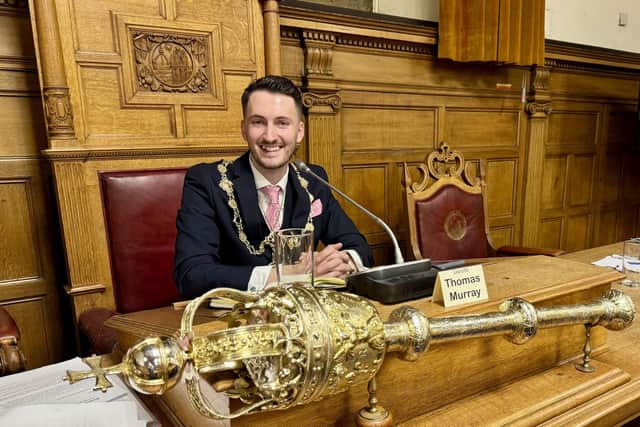 The Mayor of Scarborough, Councillor Thomas Murray