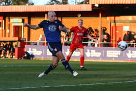 Frank Mulhern fires in the opener for Boro. PHOTOS: ZACH FORSTER