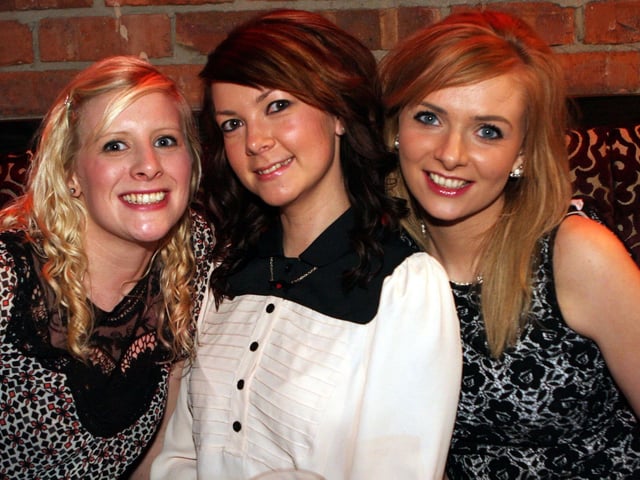 Lucy, Amanda and Jenny in Barbican