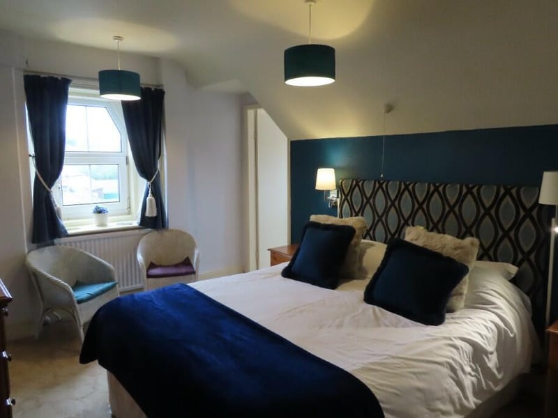 Another of the hotel's double bedrooms.
