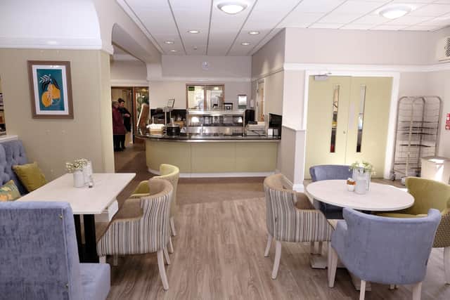 Residents and staff worked together to choose the colour scheme