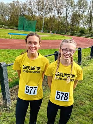 Maelys and Oceane Price impressed at the Costello meet.