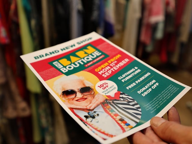 The Barn Boutique opened on September 11
