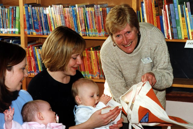 Doncaster health visitors, togther with DMBC's :ibrary Service, helped to celebrate one million free books being handed out to new parents under the Sainsbury's Bookstart Project.