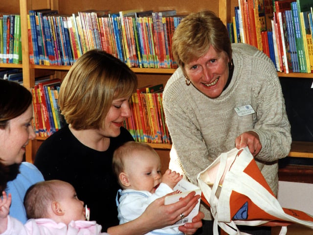Doncaster health visitors, togther with DMBC's :ibrary Service, helped to celebrate one million free books being handed out to new parents under the Sainsbury's Bookstart Project.