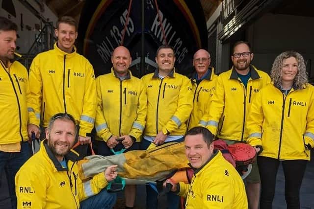 NIck Gough - Lyke Wake Walk team: RNLI/ Nick Gough
