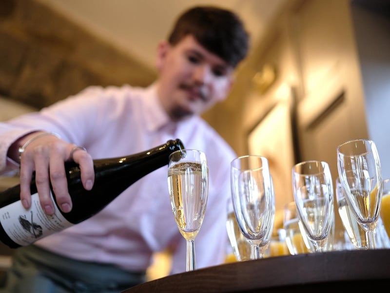 Welcome drinks at the reopening