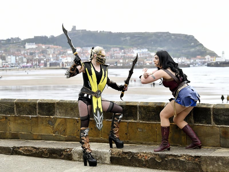 Harley Wonderland battles Wonder woman in 2019.