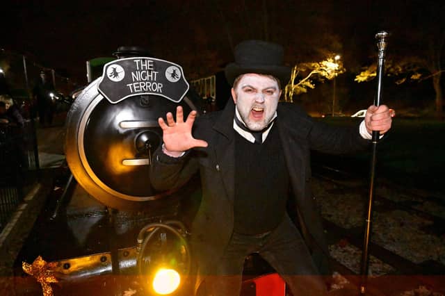 The spooky train set to transport passengers to a scary destination!