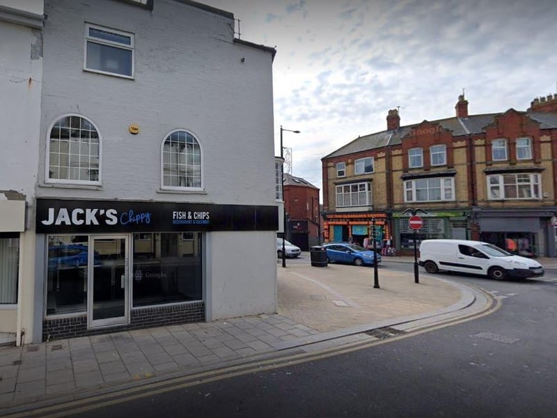 Jack's Chippy is located on Bridge Street, Bridlington. It is a family run cafe and takeaway that has been in business since 1980.