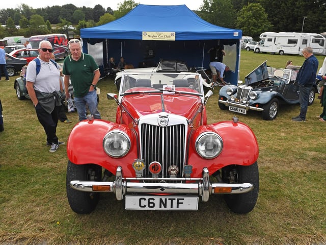 Naylor Car Club at the show.