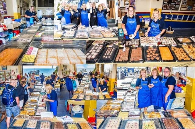 The RNLI Flamborough Lifeboat team is cooking up top treats for visitors.