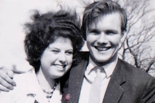 Gill and Frank in their younger days