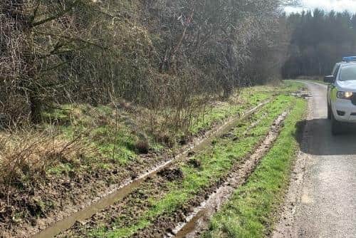 Illegal off-roading causes considerable damage to the environment