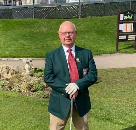 New South Cliff Golf Club Captain Neil Thompson.