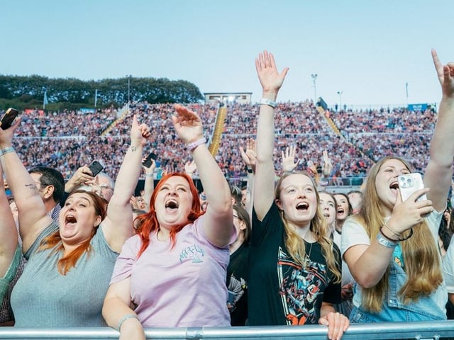 McFly fans having a fantastic night at the OAT. photo: Cuffe & Taylor