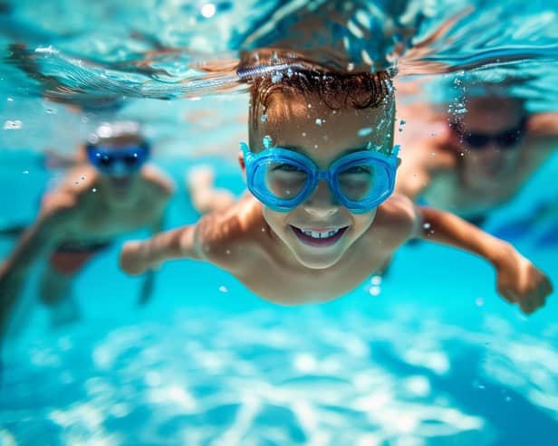 Children in the East Riding can swim for free