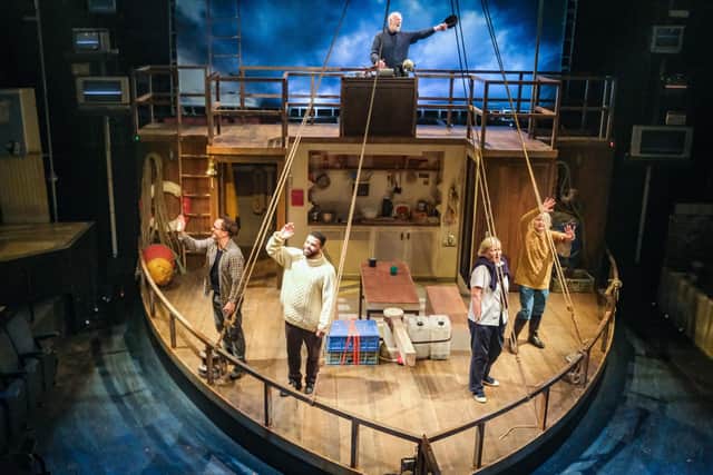 The cast of The Whitby Rebels from left, Duncan MacInnes, Kieran Foster, Jacqueline King, Jacqueline Naylor and, top, Keith Bartlett (Credit: Tony Bartholomew)