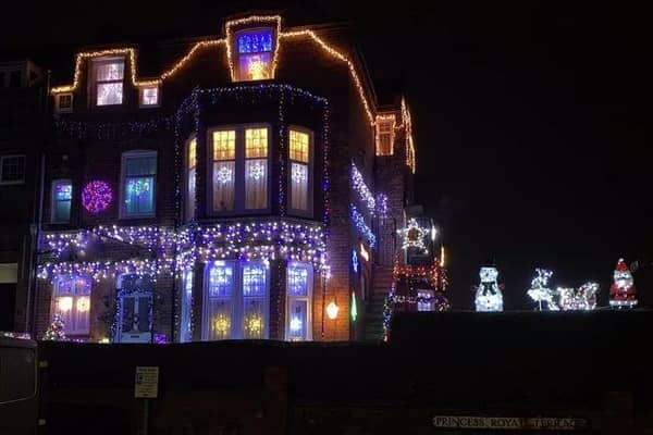 The house on Princess Royal Terrace