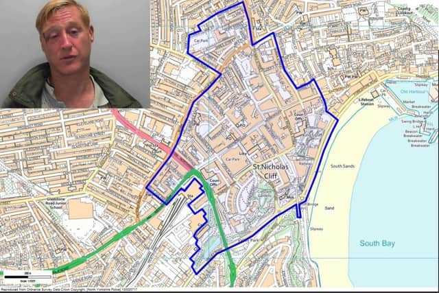 David Fraser Flinton, 44 appeared before York Magistrates Court on Tuesday December 9, where he was handed a Criminal Behaviour Order.