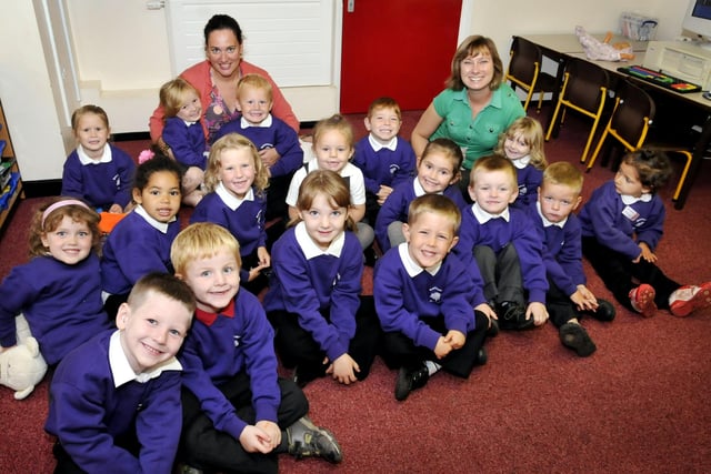 New Starters at Barrowcliff Infants - Class 1