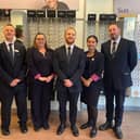 Scarborough Specsavers celebrate in-store progression for multiple staff members