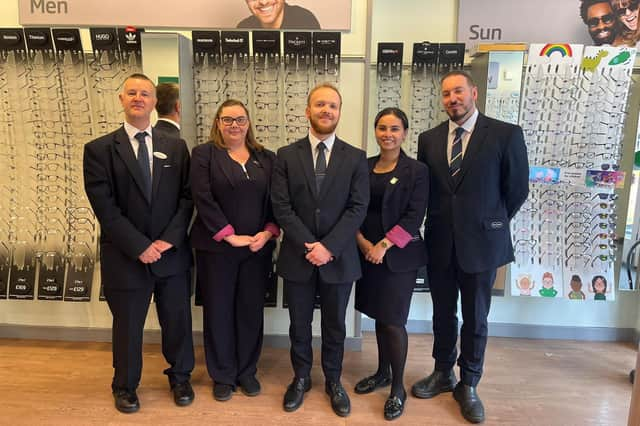 Scarborough Specsavers celebrate in-store progression for multiple staff members