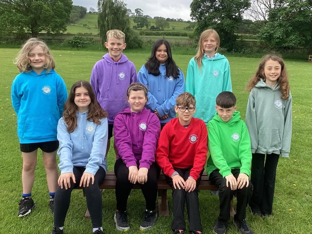 West Heslerton School leavers.