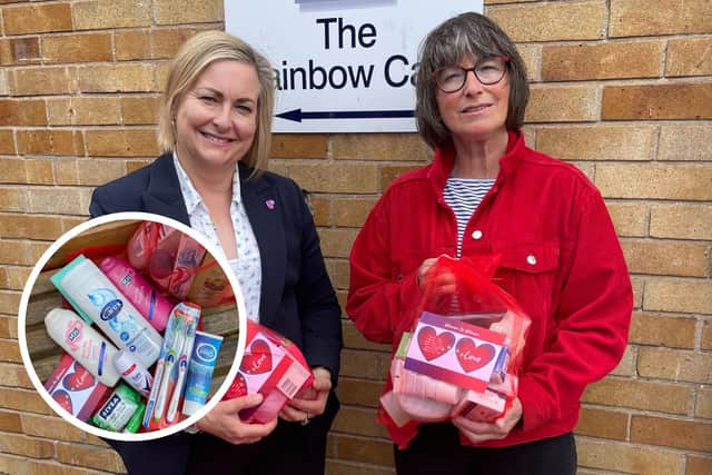 The Rainbow Centre has recieved a big donation thanks to Scarborough's Women's Labour party members.