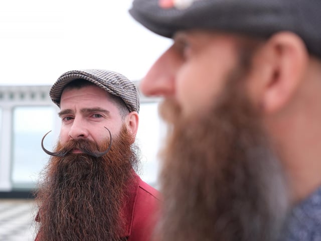 Shane Hazelgrave at the festival.picture: Richard Ponter