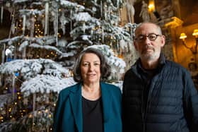 Victoria and Nicholas Howard are showing TV viewers a behind-the-scenes look at life at the statley home.