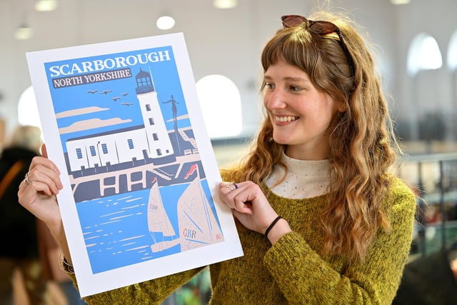 Exciting photos of the first ever Scarborough Coble Market with nearly ...