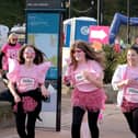 Race for Life Scarborough - runners having fun.picture: Richard Ponter