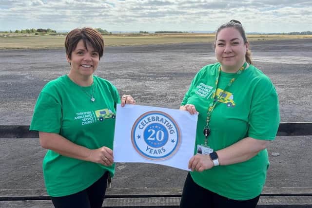 Yorkshire Ambulance Service Charity is also celebrating the milestone