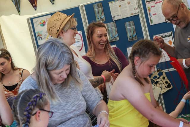 The festival offers activities for all ages. Copyright Headland Festival and Simon Heaton