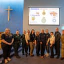 Bridlington RNLI with guest speakers at the Inspire the next generation of Women in emergency services event. Image: RNLI/Mike Milner