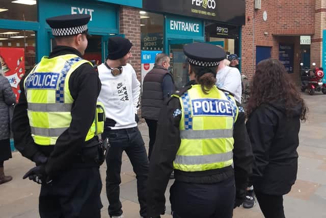 Sound as a pound: Positive engagement with festive shoppers to make them feel safe and secure in the town centre